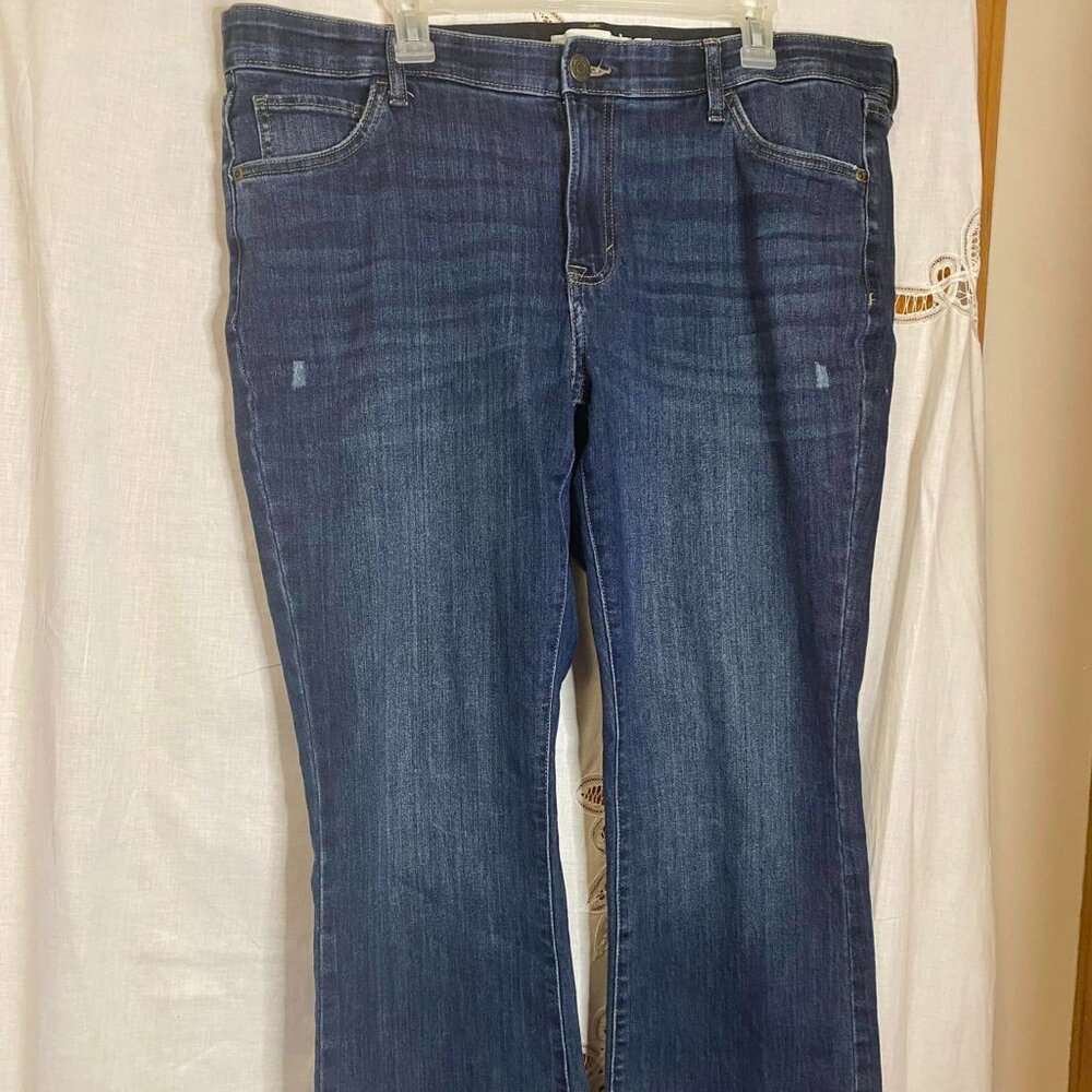 Women's Dark Blue Bootcut Jeans